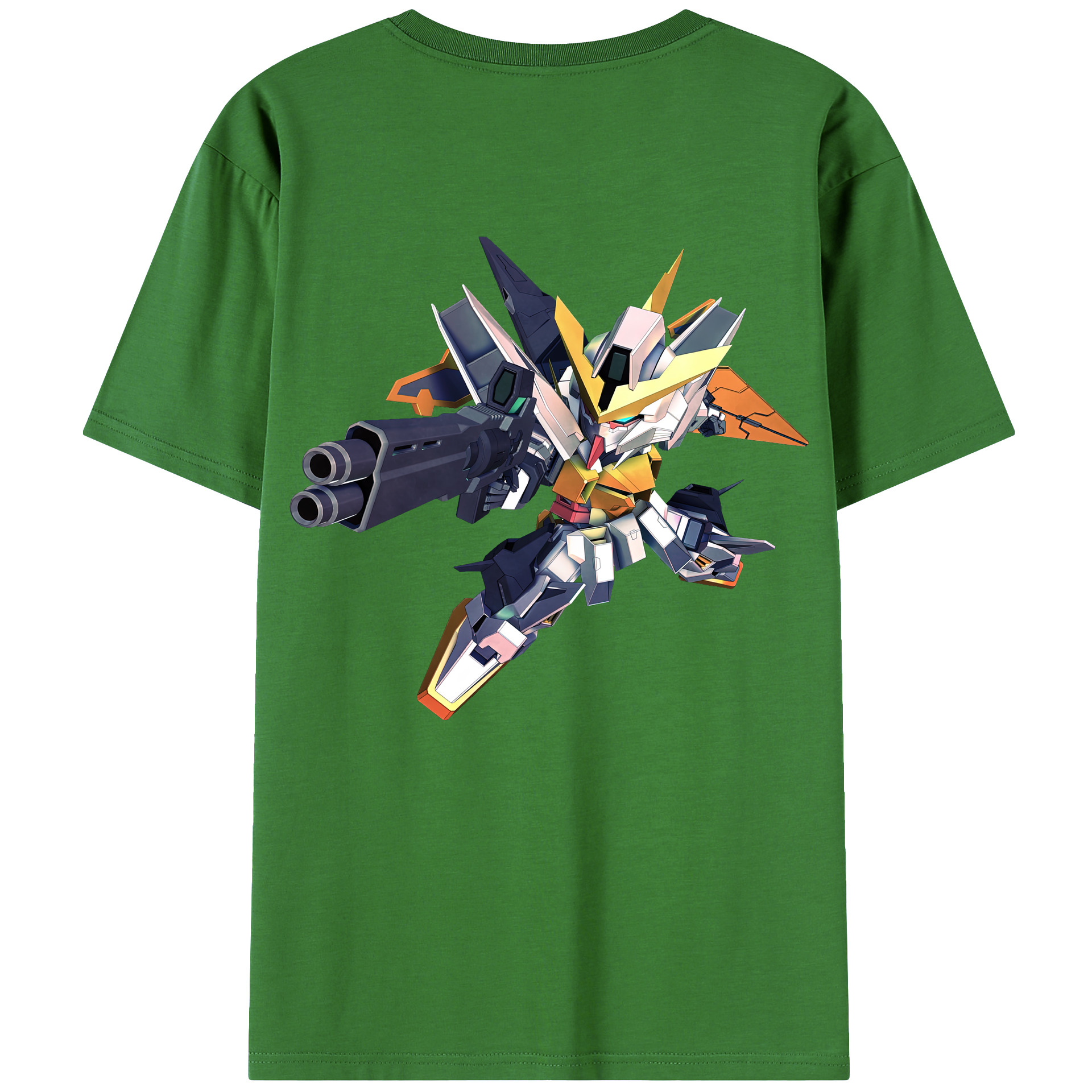 （画像用） 機動戦士ガンダム Mobile Suit Gundam レディース半袖Tシャツ(バックプリント)